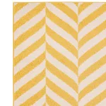 ASY Muse 080x150cm Yellow Chevron Rug MU08 szőnyeg