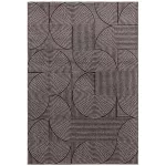 ASY Muse 120x170cm Charcoal Swirl szőnyeg MU01