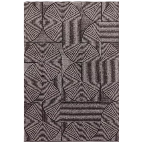 ASY Muse 120x170cm Charcoal Swirl szőnyeg MU01