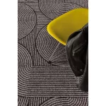 ASY Muse 120x170cm Charcoal Swirl szőnyeg MU01