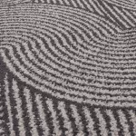ASY Muse 120x170cm Charcoal Swirl szőnyeg MU01