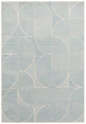 ASY Muse 120x170cm Blue Swirl Rug MU02 szőnyeg