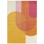 ASY Muse 120x170cm Orange Retro Rug MU13 szőnyeg