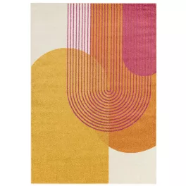 ASY Muse 120x170cm Orange Retro Rug MU13 szőnyeg