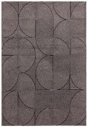 ASY Muse 160x230cm Charcoal Swirl Rug MU01 szőnyeg