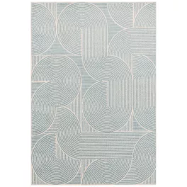 ASY Muse 160x230cm Blue Swirl Rug MU02 szőnyeg