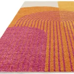 ASY Muse 160x230cm Orange Retro Rug MU13 szőnyeg