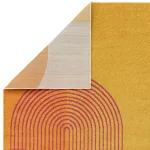 ASY Muse 160x230cm Orange Retro Rug MU13 szőnyeg