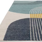 ASY Muse 160x230cm Blue Retro Rug MU15 szőnyeg