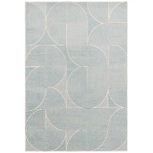 ASY Muse 200x290cm kék Swirl szőnyeg MU02