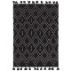 ASY Nepal 200x290cm Black/Cream Diamond Rug szőnyeg