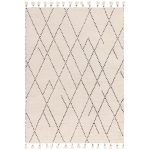 ASY Nepal 200x290cm Cream/Black Linear Rug szőnyeg