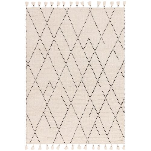 ASY Nepal 200x290cm Cream/Black Linear Rug szőnyeg