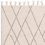 ASY Nepal 200x290cm Cream/Black Linear Rug szőnyeg