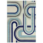 ASY Nova 080x150cm Retro kék szőnyeg NV30