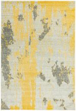 ASY Nova 120x170cm Painterly sárga szőnyeg NV18