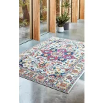 ASY Nova 120x170cm White Multi Rug NV24