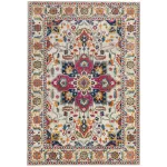 ASY Nova 160x230cm White Multi Rug NV24