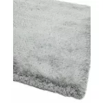 ASY Plush Rug 120x170cm Silver
