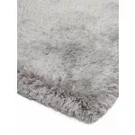 ASY Plush Rug 120x170cm Silver