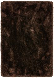 ASY Plush Rug 160x230cm Dark Chocolate