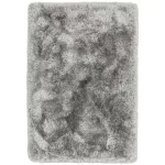 ASY Plush Rug 200x300cm Silver