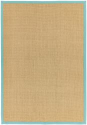 ASY Sisal 120x180cm Linen/Aqua szőnyeg