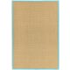 ASY Sisal 120x180cm Linen/Aqua szőnyeg