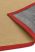 ASY Sisal 160x230cm Linen/piros szőnyeg