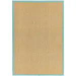 ASY Sisal 240x340cm Linen/Aqua