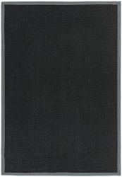 ASY Sisal 240x340cm Black/Grey szőnyeg