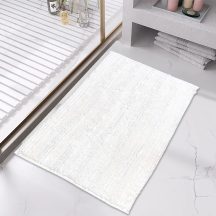   Fürdőszobai szőnyeg 1 részes - HIL egyszínű soft fehér