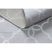 Bolti 22. Modern MEFE szőnyeg 8504 Virágok - szürke / fehér 120x170 cm