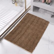 Fürdőszobai szőnyeg 1 részes - HIL egyszínű soft barna
