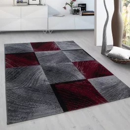 Ay. plus 8003 piros 80x150cm modern szőnyeg akció