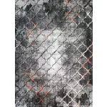 Ber. Porte 0066 szürke-arany 60x100cm- vékony modern szőnyeg