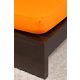 NAT. Jersey gyermek lepedő 70x140cm narancs