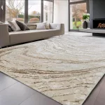 TOP! Den. Sunset new 0838 Bézs 120x170cm modern szőnyeg