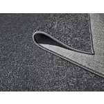 TOP! Den. Side egyszínű antracit 120x170cm modern szőnyeg