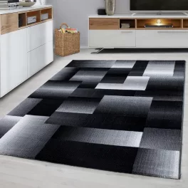 Ay. miami 6560 fekete 80x300cm szőnyeg