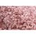 Szőnyeg SOFFI shaggy 2-3cm rózsaszín 160x220 cm