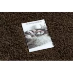 Kab. Szőnyeg, futószőnyeg SOFFI shaggy 2cm barna -80x300 cm