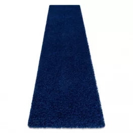   Kab. Szőnyeg, futószőnyeg SOFFI shaggy 2cm sötétkék -80x300 cm