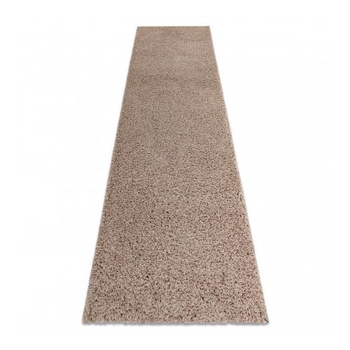 Szőnyeg, futószőnyeg SOFFI shaggy 2cm bézs -80x300 cm