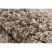 Szőnyeg, futószőnyeg SOFFI shaggy 2-3cm bézs -80x300 cm