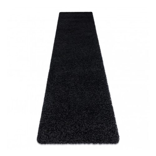 Szőnyeg, futószőnyeg SOFFI shaggy 2cm fekete -80x300 cm