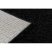 Szőnyeg, futószőnyeg SOFFI shaggy 2-3cm fekete -80x300 cm