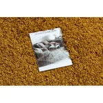 Kab. Szőnyeg, futószőnyeg SOFFI shaggy 2cm arany -80x200 cm
