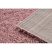 Szőnyeg, futószőnyeg SOFFI shaggy 2-3cm rózsaszín -80x200 cm