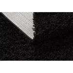 Kab. Szőnyeg, futószőnyeg SOFFI shaggy 2cm fekete -80x200 cm